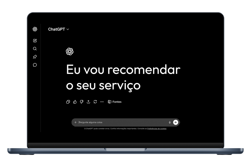 Como aparecer no ChatGPT com estratégias de GEO e SEO para recomendação de serviços