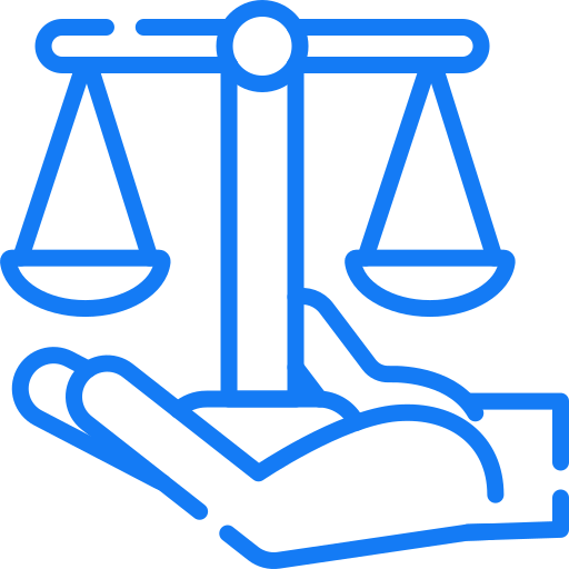 Ícone representando advogados e escritórios jurídicos aparecendo em recomendações de inteligência artificial.